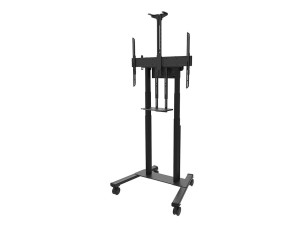 Neomounts FL55-875BL1 cart - motorised - for LCD display - black