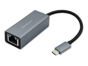 Qoltec - network adapter - USB-C 3.1 - Gigabit Ethernet x 1