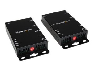 Startech 330 ft. (100 m) HDMI Over CAT5e / CAT6 HDbaseT Extender - UHD 4K - IR Extension - RS232 Extension - Power Over Ethernet (ST121UTPHD2) - video/infrared/serial extender - 10Mb LAN, HDMI