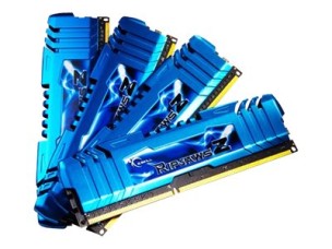 G.Skill Ripjaws Z Series F3-2400C11Q-32GZM - DDR3 - kit - 32 GB: 4 x 8 GB - DIMM 240-pin - 2400 MHz / PC3-19200 - unbuffered