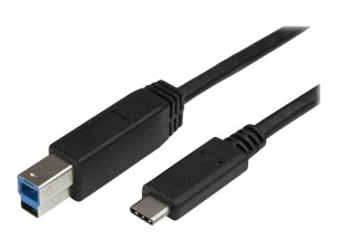 StarTech USB C to USB B Printer Cable - 6 ft / 2m - USB C Printer Cable - USB C to USB B Cable - USB Type C to Type B (USB315CB2M) - USB cable - USB-C to USB Type B - 2 m