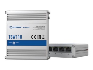 Teltonika TSW110 - switch - 5 ports - unmanaged
