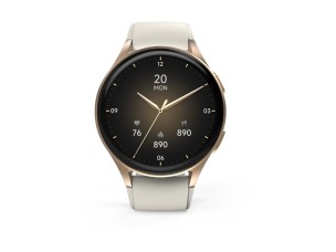 Hama 8900 - gold aluminium alloy - smart watch with bracelet - beige