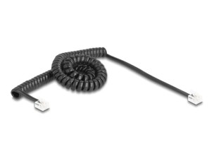 Delock phone cable - 3 m - black