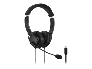 Kensington Hi-Fi USB-C Headphones with Mic - headset - USB-C