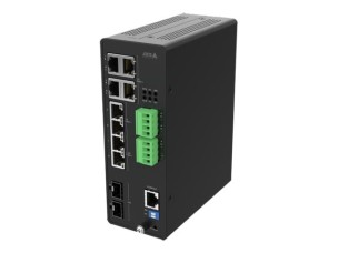 Axis D8208-R - switch - industrial - 8 ports - Managed