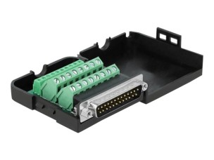 Delock - parallel adapter - DB-25 to 26 pin terminal block