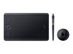 Wacom Intuos Pro Small - digitiser - Bluetooth, USB 2.0 - black