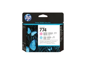 HP 774 - light magenta, cyan - printhead