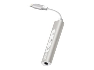 SBS TEADAPTIPJACK35W - headphones adapter - audio / USB - 15 cm