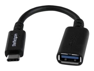 StarTech USB-C to USB Adapter - 6in - USB-IF Certified - USB-C to USB-A - USB 3.1 Gen 1 - USB C Adapter - USB Type C (USB31CAADP) - USB-C adapter - USB-C to USB Type A - 15.2 cm