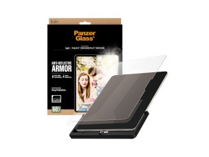 PanzerGlass - screen protector for tablet - anti-reflective armour, with FASTFIT tool, ultra-wide fit