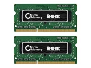 CoreParts - DDR3 - kit - 8 GB: 2 x 4 GB - SO-DIMM 204-pin - 1600 MHz / PC3-12800 - unbuffered