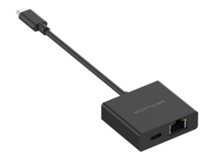 NETGEAR Nighthawk - network adapter - USB-C - Gigabit Ethernet x 1 + USB-C 3.1 x 1