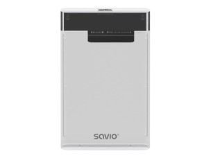 SAVIO AK-66 - storage enclosure - SATA 6Gb/s - USB 3.0