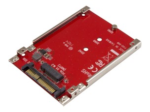 Startech M.2. PCI-e NVMe to U.2 (SFF-8639) Adapter - Not Compatible with SATA Drives or SAS Controllers - For M.2 PCIe NVMe SSDs - PCIe M.2 Drive to U.2 Host Adapter - M2 SSD Converter (U2M2E125) - interface adapter - M.2 Card - U.2