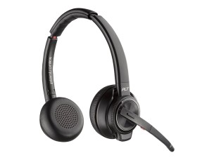 HP Poly Savi 8220 - headset - USB-A via Bluetooth adapter