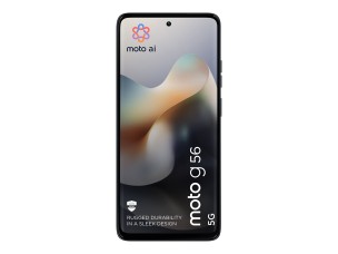 Motorola Moto G56 - pantone black oyster - 5G smartphone - 256 GB - GSM