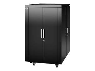 APC NetShelter CX Secure Soundproof Server Room in a Box Enclosure - Shock Packaging - rack - 24U