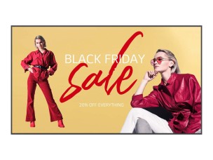 LG 110UM5K-B UM5K Series - 110" with Integrated Pro:Idiom LED-backlit LCD display - 4K - for digital signage