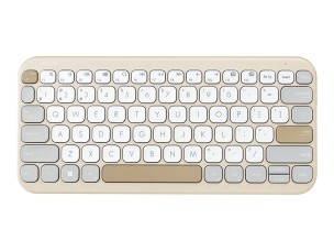 ASUS Marshmallow KW100 - keyboard - 75% compact - oat milk Input Device