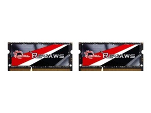 G.Skill Ripjaws F3-1600C9D-16GRSL - DDR3L - kit - 16 GB: 2 x 8 GB - SO-DIMM 204-pin - 1600 MHz / PC3-12800 - unbuffered