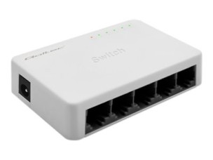 Qoltec - switch - 5 ports - unmanaged