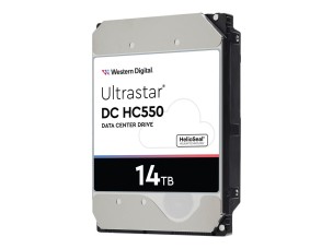 WD Ultrastar DC HC550 WUH721814AL5204 - hard drive - 14 TB - SAS 12Gb/s