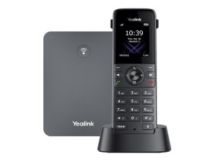 Yealink W73P - cordless VoIP phone with caller ID - 3-way call capability