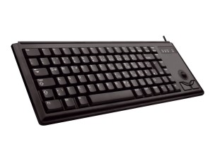 CHERRY Compact-Keyboard G84-4400 - keyboard - US - black Input Device