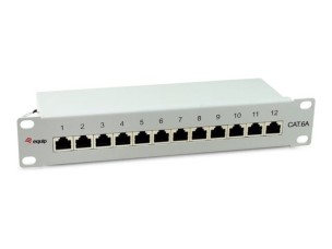 equip patch panel - 1U - 10"