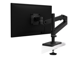 Ergotron LX Pro mounting kit - for LCD display - grommet mount, tall pole - black