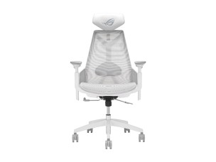 ASUS ROG Destrier Core SL400C - gaming chair - polyamide nylon, breathable mesh - moonlight white