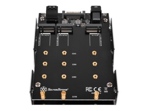 SilverStone SDP12 - storage bay adapter