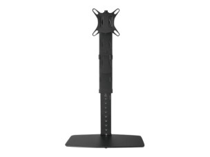 equip stand - free-standing - for flat panel - black