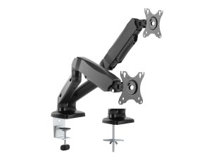 VALUE mounting kit - adjustable arm - for 2 LCD displays - black