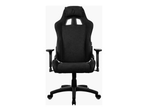 Arozzi Avanti - gaming chair - soft fabric, polyurethane leather, metal frame - pure black