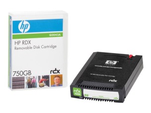 HPE RDX - RDX cartridge x 1 - 750 GB - storage media