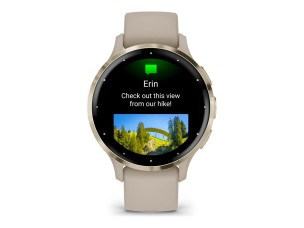 Garmin Venu 3S - french grey - smart watch with band - 8 GB