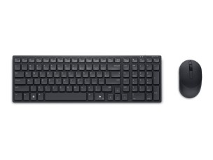 Dell Pro Compact Silent KM555 - keyboard and mouse set - QWERTY - Ukrainian Input Device