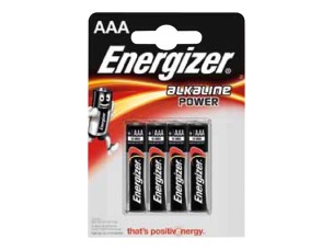 Energizer Alkaline Power battery - 4 x AAA - Alkaline