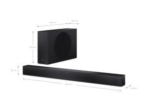 Sharp HT-SBW310 - sound bar system - for TV - wireless