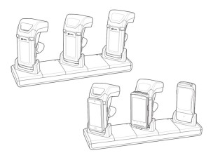Zebra Universal Cradle - bar code scanner charging stand
