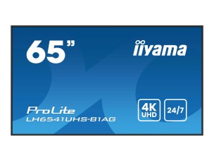 iiyama ProLite LH6541UHS-B1AG 65" Class (64.5" viewable) LED-backlit LCD display - 4K - for digital signage