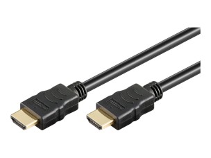 goobay HDMI cable with Ethernet - 0.5 m