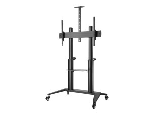 VivoLink Mobile stand cart - for LCD TV - black