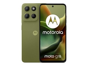 Motorola Moto G15 - iguana green - 4G smartphone - 128 GB - GSM