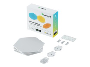 Nanoleaf Shapes Expansion pack - wireless lighting set - LED x 3 - 16 million colours - 1200-6500 K - hexagon
