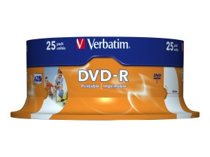 Verbatim - DVD-R x 25 - 4.7 GB - storage media