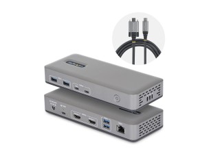 Startech - docking station - USB-C 3.2 Gen 2 - 2 x HDMI - 1GbE